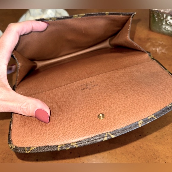 💛🤎 Louis Vuitton Monogram Pochette Rabat Clutch - Picture 4 of 11